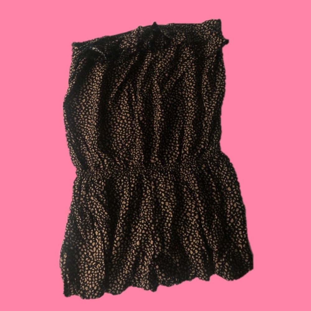 Timing Strapless Romper